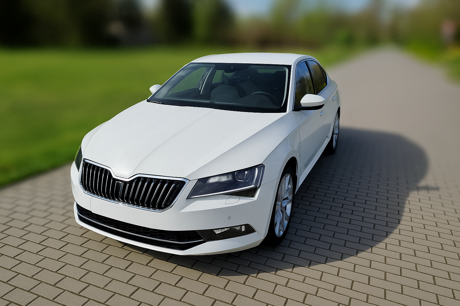 Škoda Superb III dlouhodobý pronájem pro taxi službu